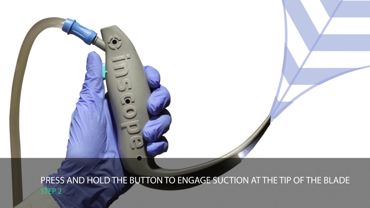 Inscope Direct, Laringoskop dan Alat Suction Dalam Satu Perangkat