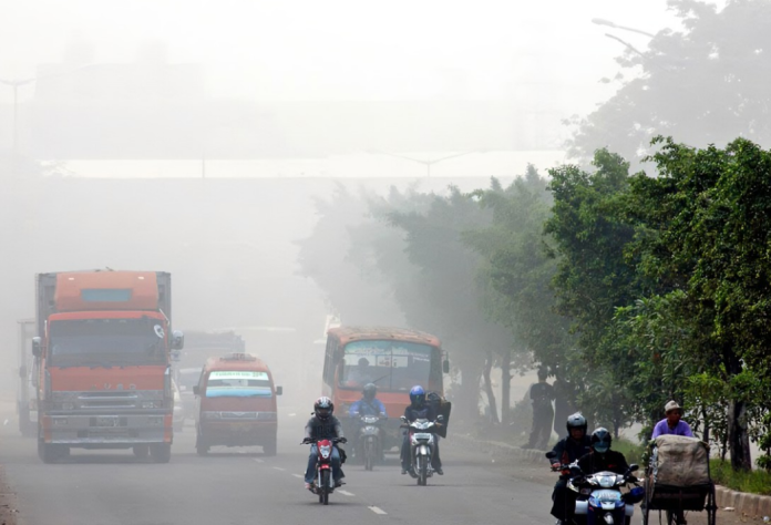 masyarakat terdampak polusi udara