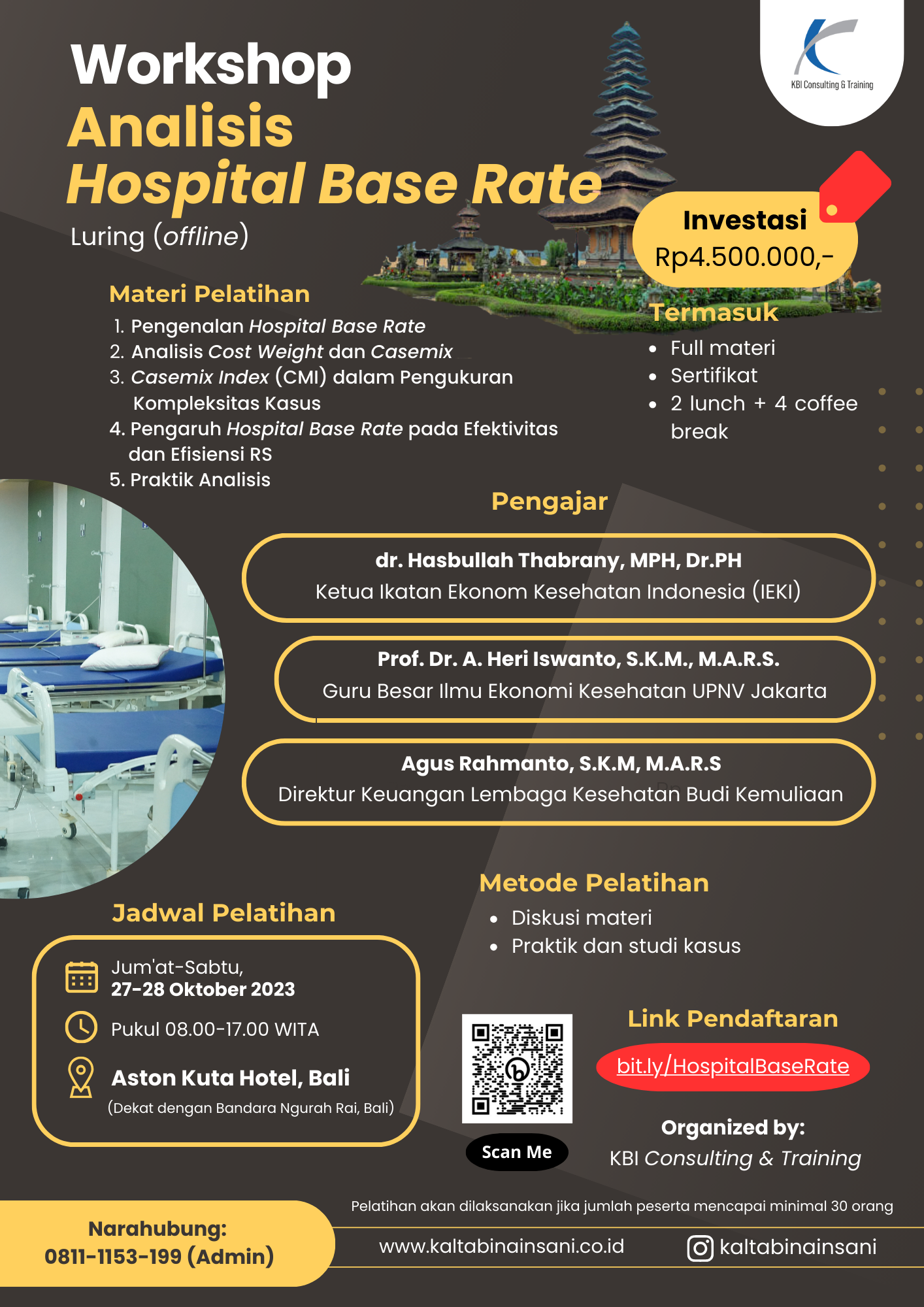 hospital base rate